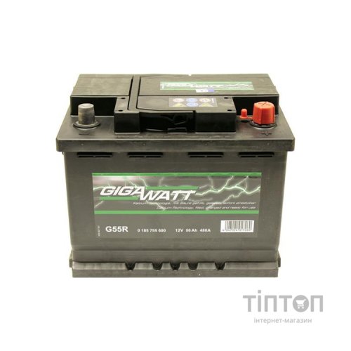 Акумулятор автомобільний GigaWatt 56А (0185755600)