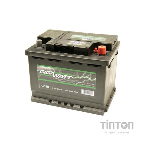 Акумулятор автомобільний GigaWatt 56А (0185755600)