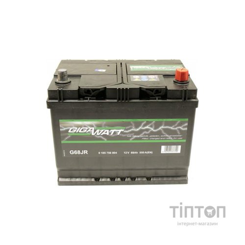 Акумулятор автомобільний GigaWatt 68А (0185756804)