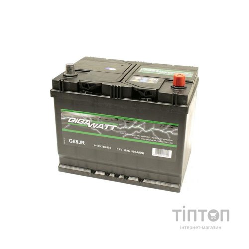 Акумулятор автомобільний GigaWatt 68А (0185756804)