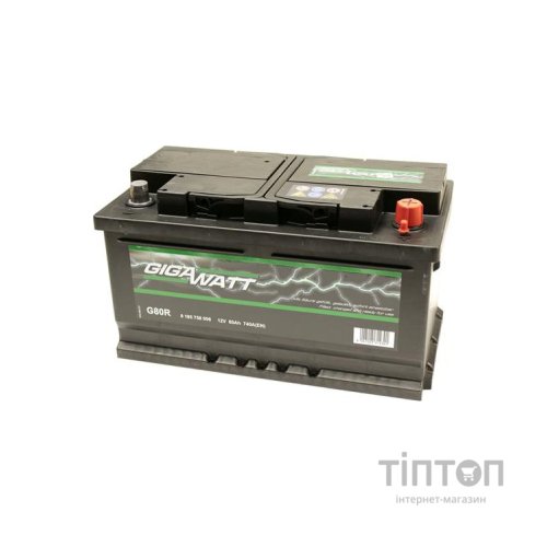 Акумулятор автомобільний GigaWatt 80А (0185758006)