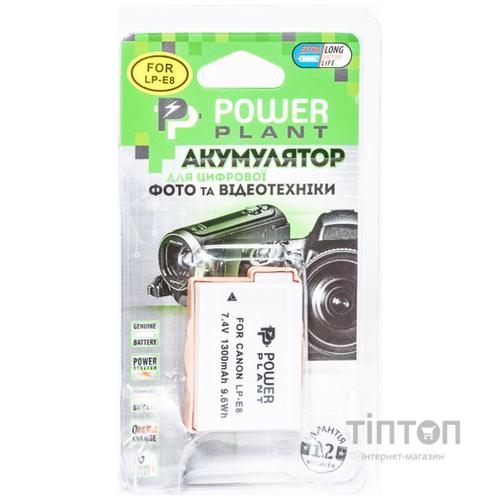 Акумулятор до фото/відео Canon LP-E8 PowerPlant (DV00DV1255)