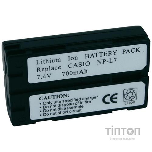 Акумулятор до фото/відео EXTRADIGITAL Casio NP-L7 (DV00DV1041)