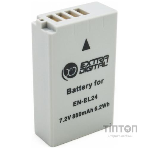 Акумулятор до фото/відео EXTRADIGITAL Nikon EN-EL24 (BDN2688)