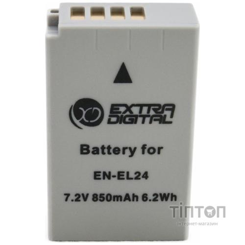 Акумулятор до фото/відео EXTRADIGITAL Nikon EN-EL24 (BDN2688)