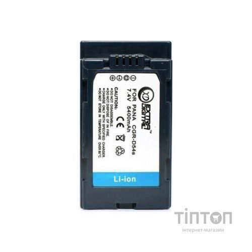 Акумулятор до фото/відео EXTRADIGITAL Panasonic CGA-D54S (BDP2549)