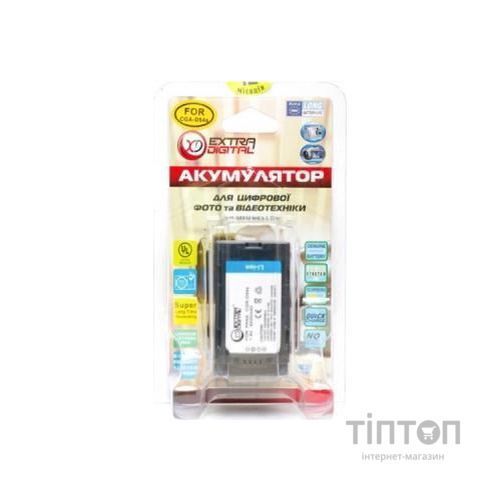 Акумулятор до фото/відео EXTRADIGITAL Panasonic CGA-D54S (BDP2549)