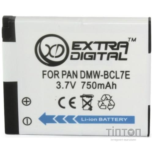 Акумулятор до фото/відео EXTRADIGITAL Panasonic DMW-BCL7E (BDP1290)