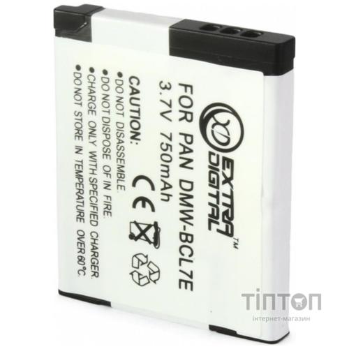 Акумулятор до фото/відео EXTRADIGITAL Panasonic DMW-BCL7E (BDP1290)