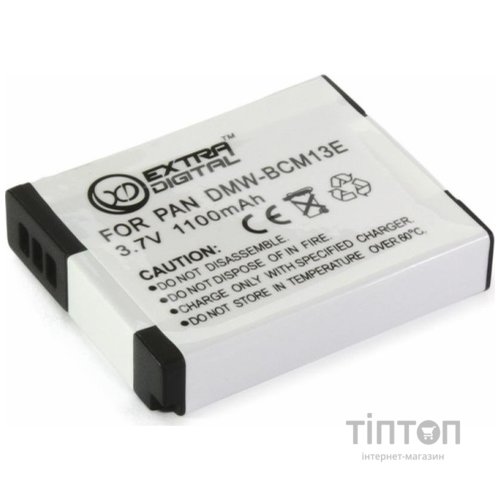 Акумулятор до фото/відео EXTRADIGITAL Panasonic DMW-BCM13E (BDP1291)