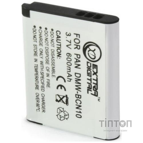 Акумулятор до фото/відео EXTRADIGITAL Panasonic DMW-BCN10 (BDP1292)