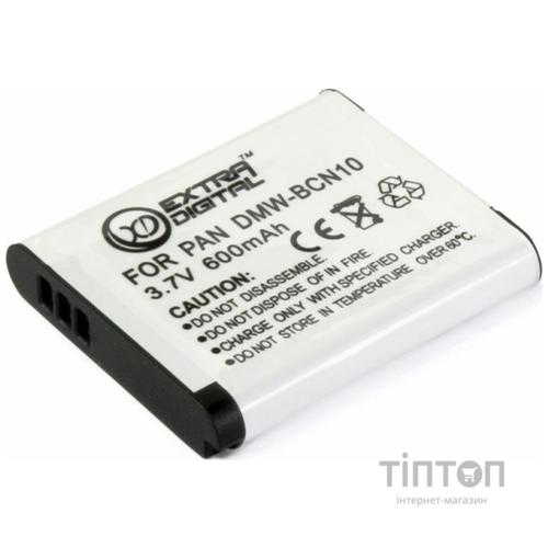 Акумулятор до фото/відео EXTRADIGITAL Panasonic DMW-BCN10 (BDP1292)