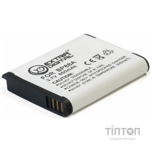 Акумулятор до фото/відео EXTRADIGITAL Samsung BP88A (DV00DV1374)