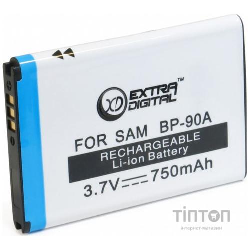 Акумулятор до фото/відео EXTRADIGITAL Samsung BP90A (DV00DV1382)