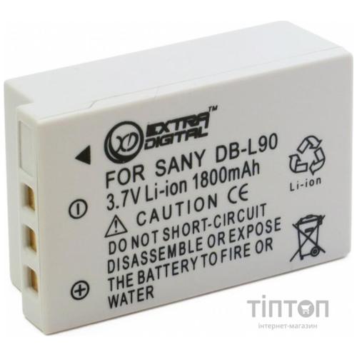 Акумулятор до фото/відео EXTRADIGITAL Sanyo DB-L90 (DV00DV1267)