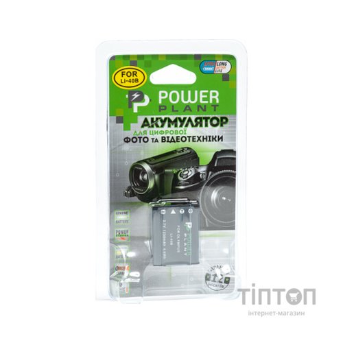 Акумулятор до фото/відео Olympus Li-40B, Li-42B, D-Li63, D-Li108, NP-45, NP-80, NP-82 PowerPlant (DV00DV1090)