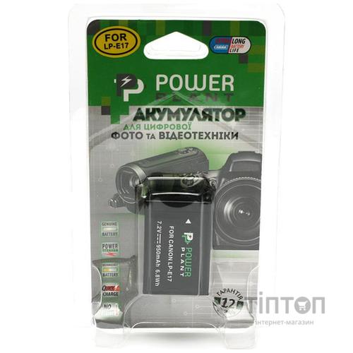 Акумулятор до фото/відео PowerPlant Canon LP-E17 (DV00DV1410)
