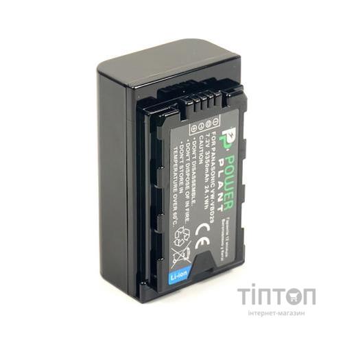 Акумулятор до фото/відео PowerPlant Panasonic VW-VBD29, 3350mAh (CB970070)
