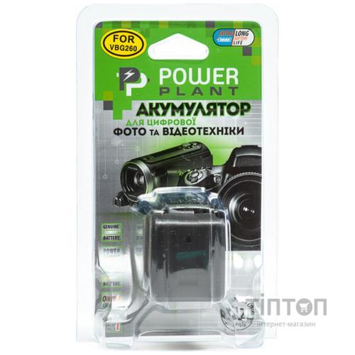 Акумулятор до фото/відео PowerPlant Panasonic VW-VBG260 Chip (DV00DV1276)