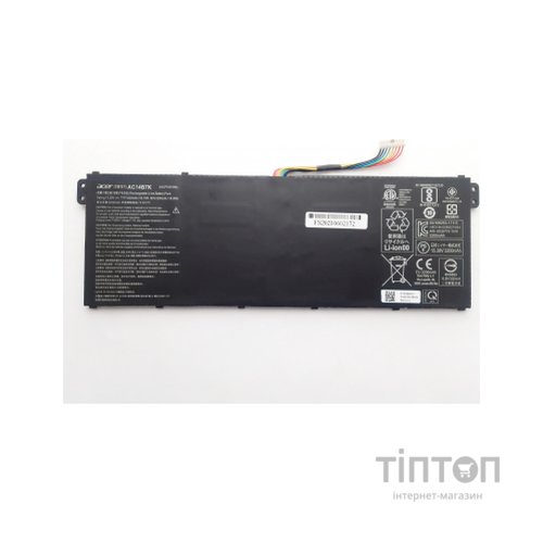 Акумулятор до ноутбука Acer AC14B7K Aspire A315/A515, 3220mAh (50.7Wh), 4cell, 15.28V, L (A47540)