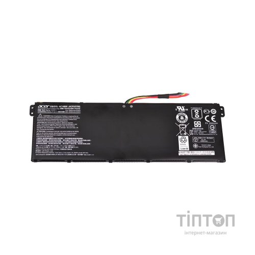 Акумулятор до ноутбука Acer AC14B8K, 2600mAh (40Wh), 4cell, 15.2V, Li-ion, black AlSoft (A47783)