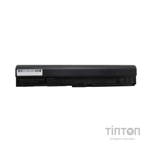 Акумулятор до ноутбука Acer AL12X32, 5200mAh, 6cell, 11.1V, Li-ion AlSoft (A47231)