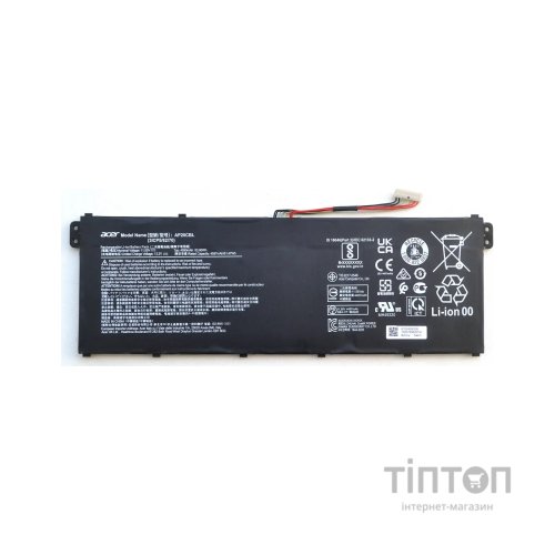 Акумулятор до ноутбука Acer AP20CBL Swift SF314, 4950mAh (53Wh), 3cell, 11.55V, Li-ion (A47980)