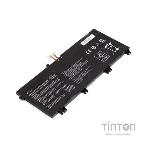 Акумулятор до ноутбука ASUS B41N1711-4S1P 15.2V 4150mAh PowerPlant (NB431670)