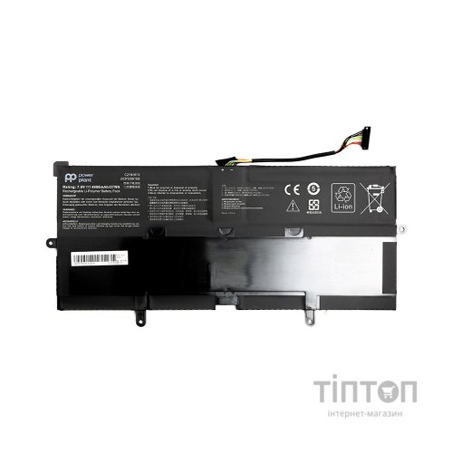 Акумулятор до ноутбука ASUS Chromebook Flip C302 (C21N1613) 7.6V 4900mAh PowerPlant (NB431434)
