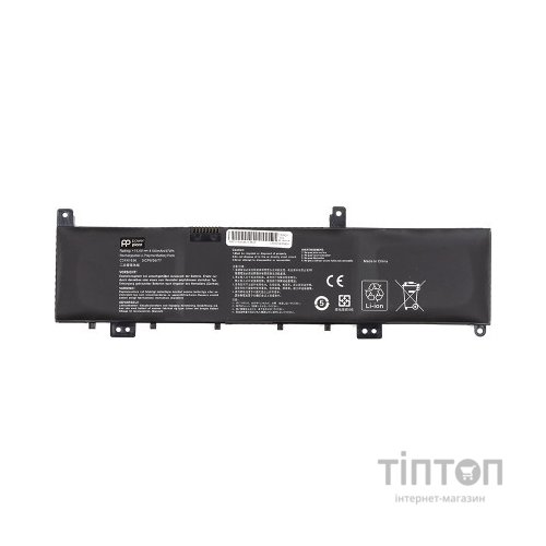 Акумулятор до ноутбука ASUS N580VN (C31N1636) 11.4V 4100mAh PowerPlant (NB431762)
