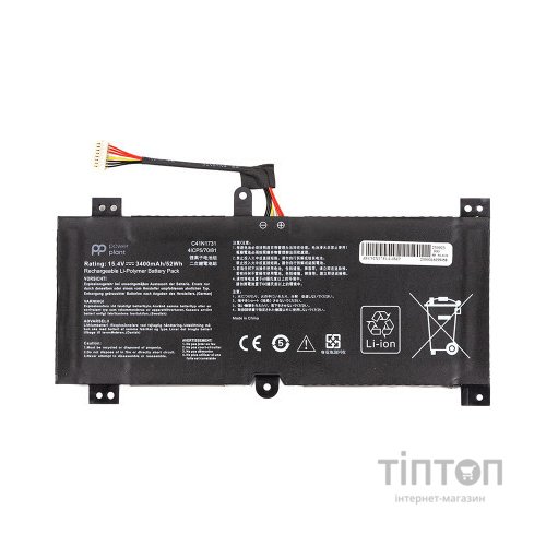 Акумулятор до ноутбука ASUS ROG Strix GL504G (C41N1731) 15.4V 3400mAh PowerPlant (NB431786)