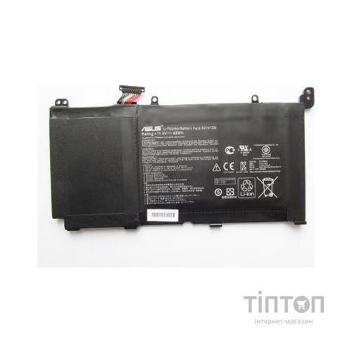 Акумулятор до ноутбука ASUS S551 B31N1336, 4110mAh (48Wh), 3cell, 11.4V, Li-Pol (A47470)