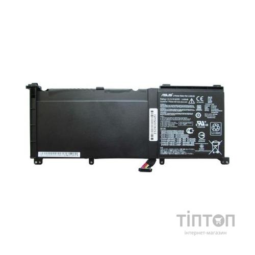 Акумулятор до ноутбука ASUS UX501 C41N1416, 3800mAh (60Wh), 4cell, 15.2V, Li-Pol, черная (A47300)