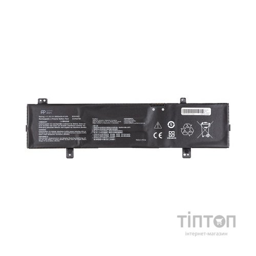 Акумулятор до ноутбука ASUS VivoBook 15 X505BA (B31N1631) 11.4V 3600mAh PowerPlant (NB431809)