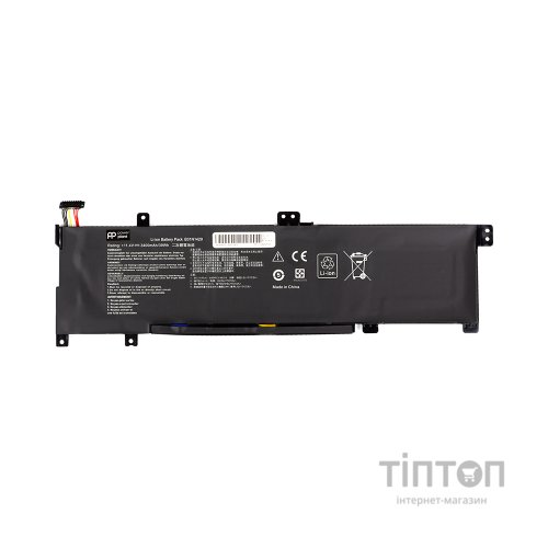 Акумулятор до ноутбука ASUS Vivobook A501LX (B31N1429) 11.4V 3400mAh PowerPlant (NB431564)