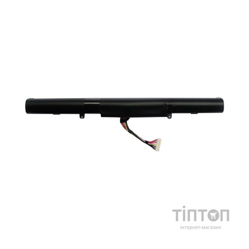 Акумулятор до ноутбука ASUS X450J A41-X550E, 37Wh (2500mAh), 4cell, 14.4V, Li-ion, black (A47765)