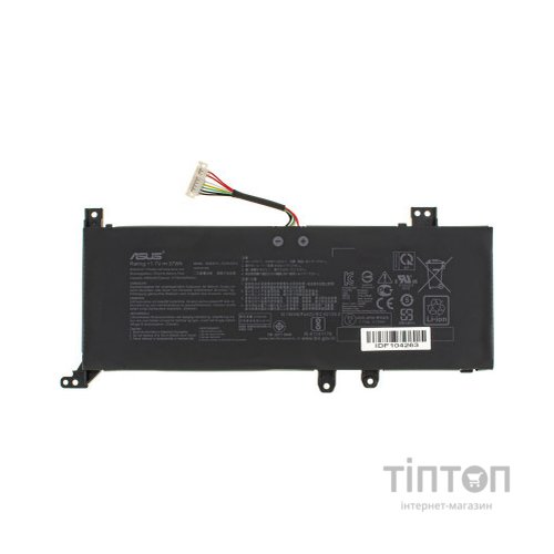 Акумулятор до ноутбука ASUS X509 B21N1818-2, 4212mAh (32Wh), 2cell, 7.6V, Li-ion (A47828)