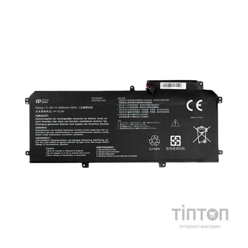 Акумулятор до ноутбука ASUS ZenBook UX330 C31N1610, 4680mAh (54Wh), 3cell, 11.55V, Li-Pol (A47881)