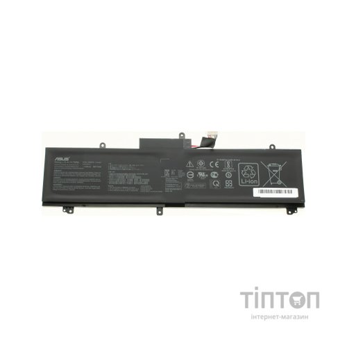 Акумулятор до ноутбука ASUS Zephyrus GA502 C41N1837, 4940mAh (76Wh), 4cell, 15.4V, Li-Po (A47666)