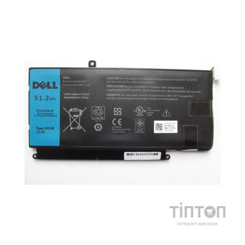 Акумулятор до ноутбука Dell Dell Vostro 5470 VH748 51.2Wh (4500mAh) 6cell 11.4V Li-ion (A41997)