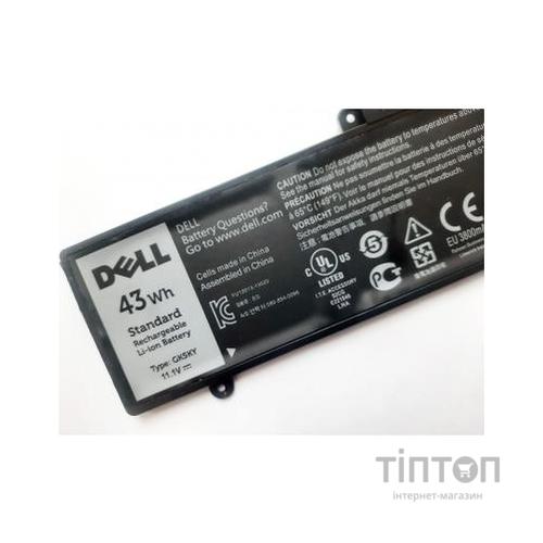 Акумулятор до ноутбука Dell Inspiron 11-3147 GK5KY, 43Wh (3800mAh), 3cell, 11.1V, Li-ion (A47609)