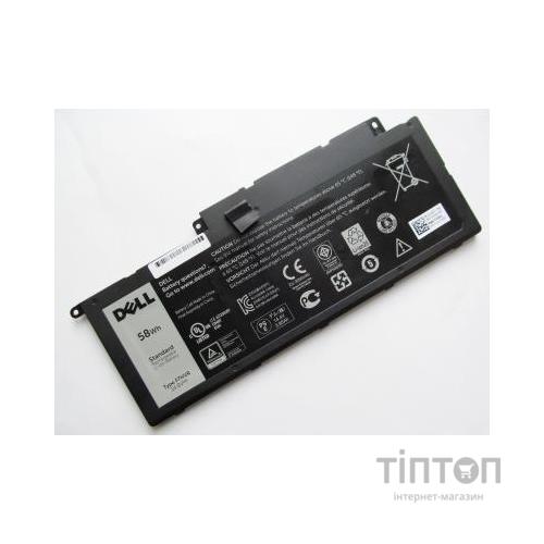Акумулятор до ноутбука Dell Inspiron 15-7537 F7HVR, 58Wh (3800mAh), 4cell, 14.8V, Li-ion (A47207)