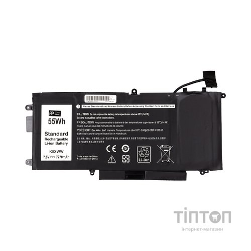 Акумулятор до ноутбука Dell Latitude 13 7389 (K5XWW) 7.6V 7270mAh PowerPlant (NB441716)