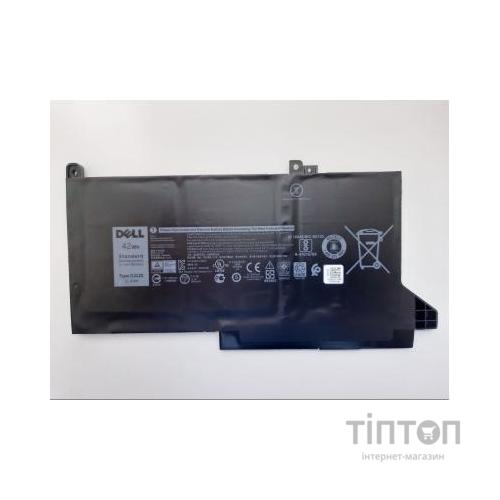 Акумулятор до ноутбука Dell Latitude 7280 DJ1J0, 42Wh (3500mAh), 3cell, 11.4V, Li-ion (A47436)