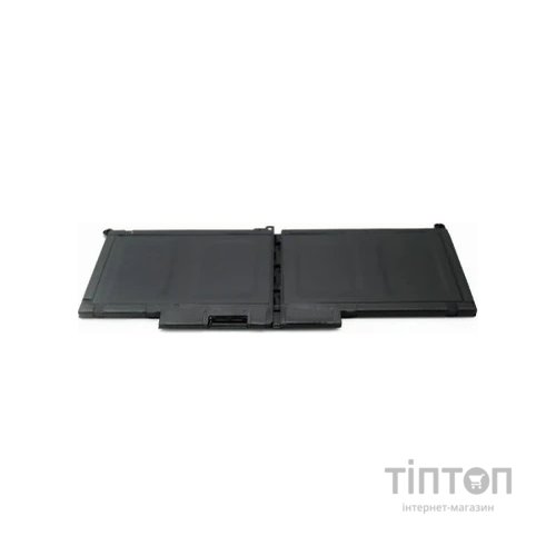 Акумулятор до ноутбука Dell Latitude 7280 F3YGT, 53Wh (7200mAh), 4cell, 7.4V, Li-Pol AlSoft (A47873)