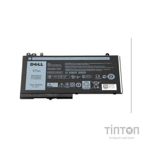 Акумулятор до ноутбука Dell Latitude E5270 NGGX5, 47Wh (4130mAh), 3cell, 11.4V, Li-ion (A47527)