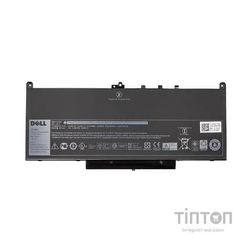 Акумулятор до ноутбука DELL Latitude E7270 (J60J5) 7.6V 7200mAh PowerPlant (NB441143)