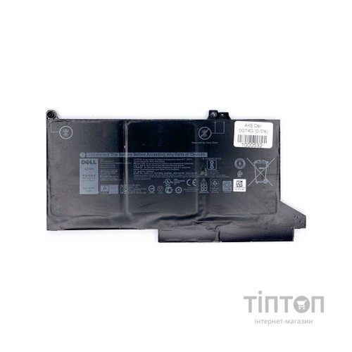 Акумулятор до ноутбука Dell Latitude E7280 0G74G, 42Wh (3500mAh), 3cell, 11.4V, Li-ion (A47846)
