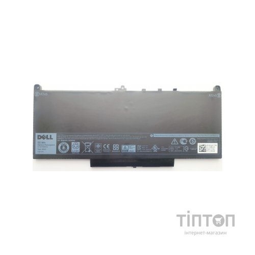 Акумулятор до ноутбука Dell Latitude E7470 J60J5, 55Wh (6874mAh), 4cell, 7.6V, Li-ion (A47690)