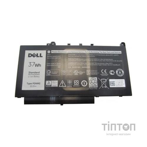 Акумулятор до ноутбука Dell Latitude E7470 PDNM2, 3166mAh (37Wh), 3cell, 11.1V, Li-ion, (A47252)